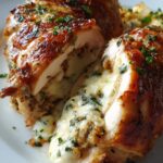 30-Minuten Butter-Hähnchen mit Käse-Knoblauch-Füllung: Feierabendküche deluxe!