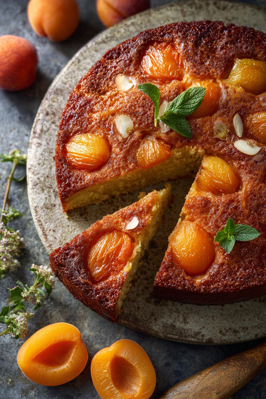 Aprikosenkuchen saftig & einfaches Rezept - detail 1