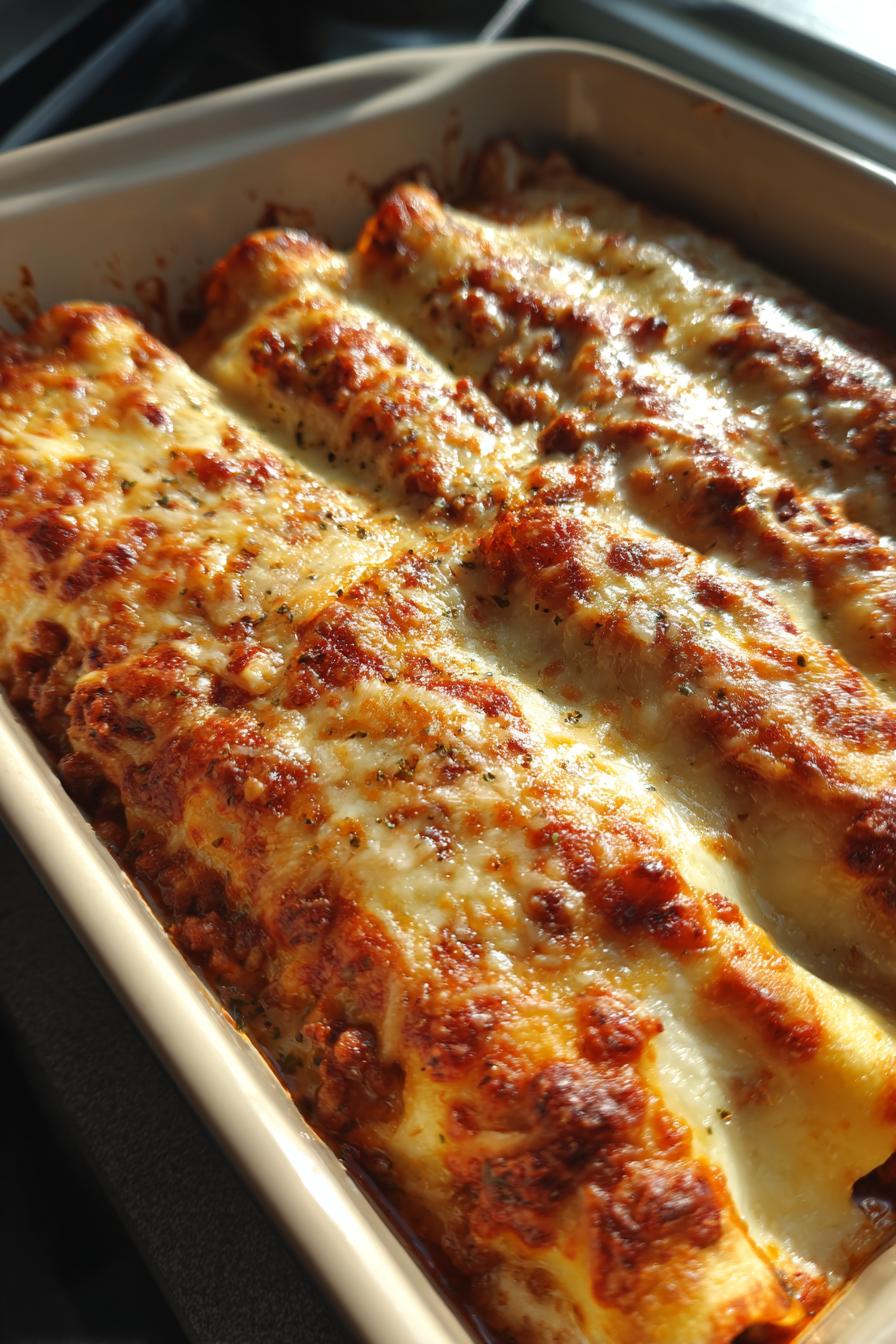 Cannelloni mit Hackfleischfüllung - detail 3