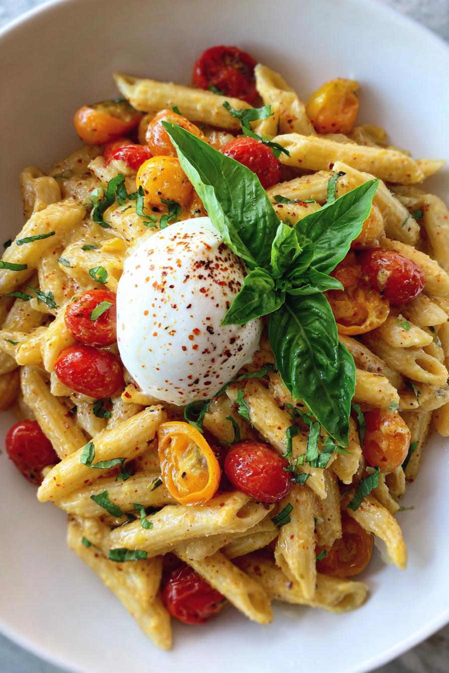 Cremige Burrata-Pasta: Schnell, einfach und köstlich! - detail 2
