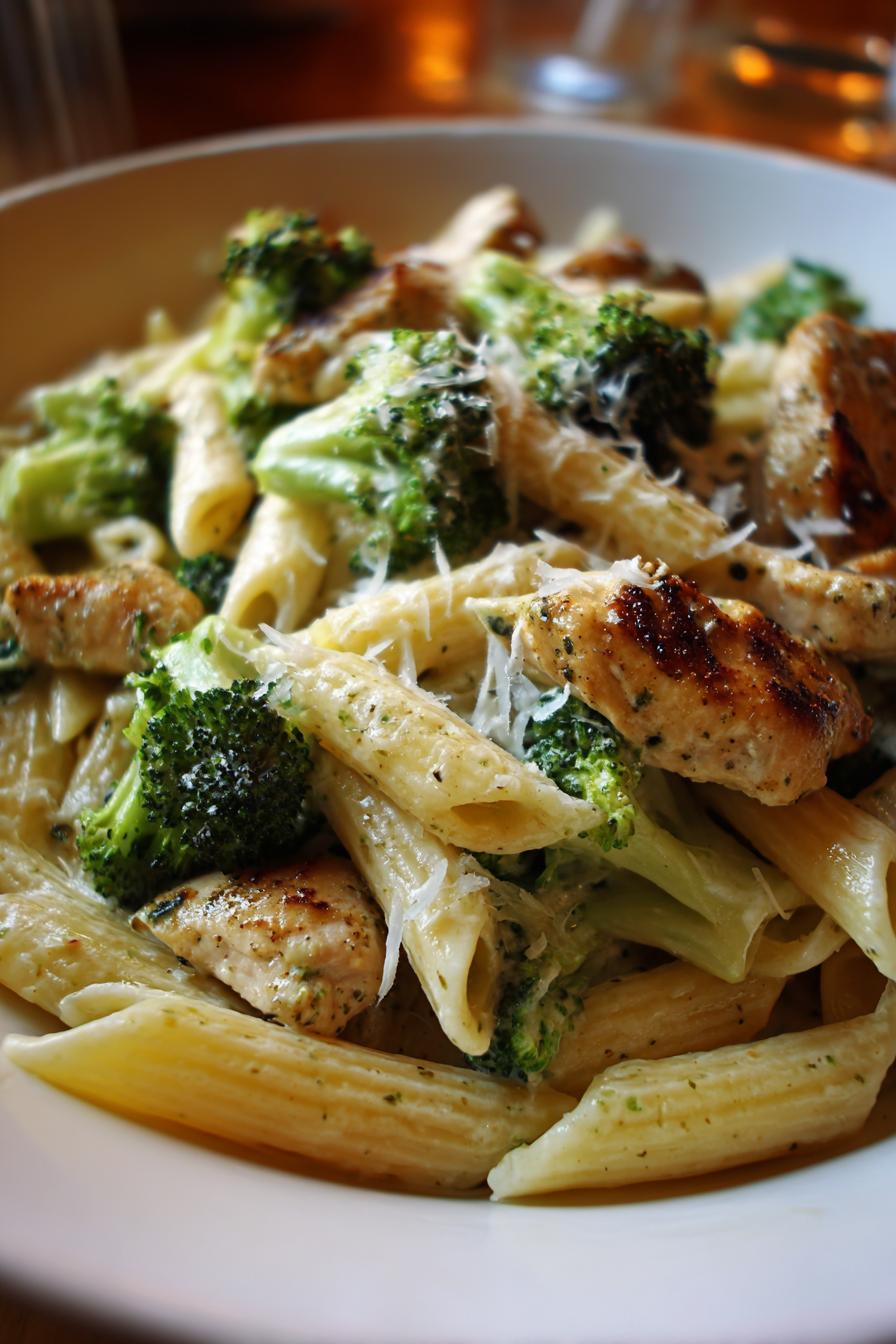 Einfaches Rezept: 30-Minuten Hähnchen-Brokkoli-Pasta macht süchtig