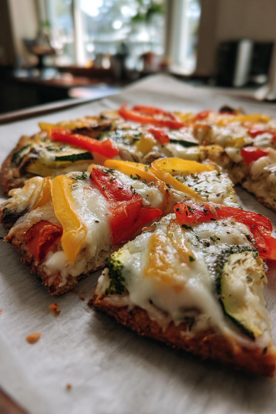 Haferflocken-Joghurt-Fladen – Besser als Pizza - detail 1