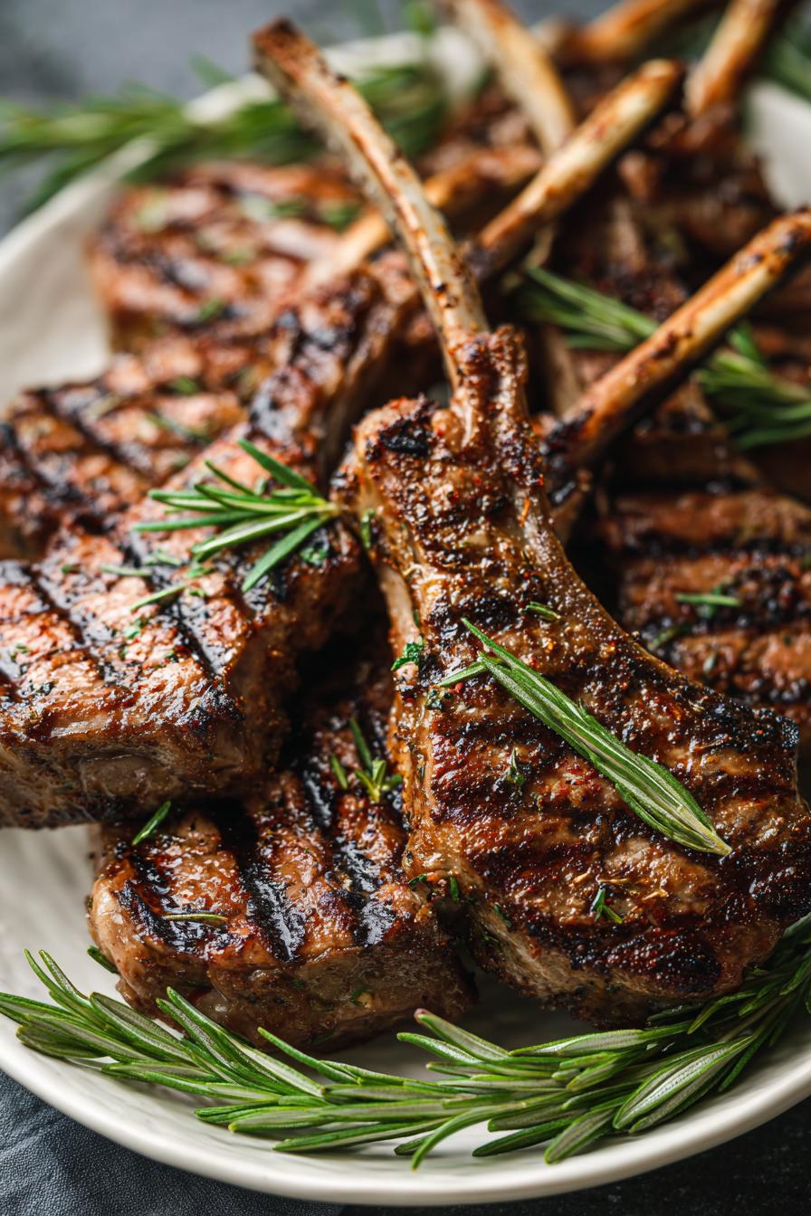 Lammkoteletts: 8 Genuss-Minuten voller Knoblauch
