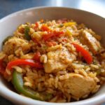 Serbisches Reisfleisch mit Paprika & Huhn