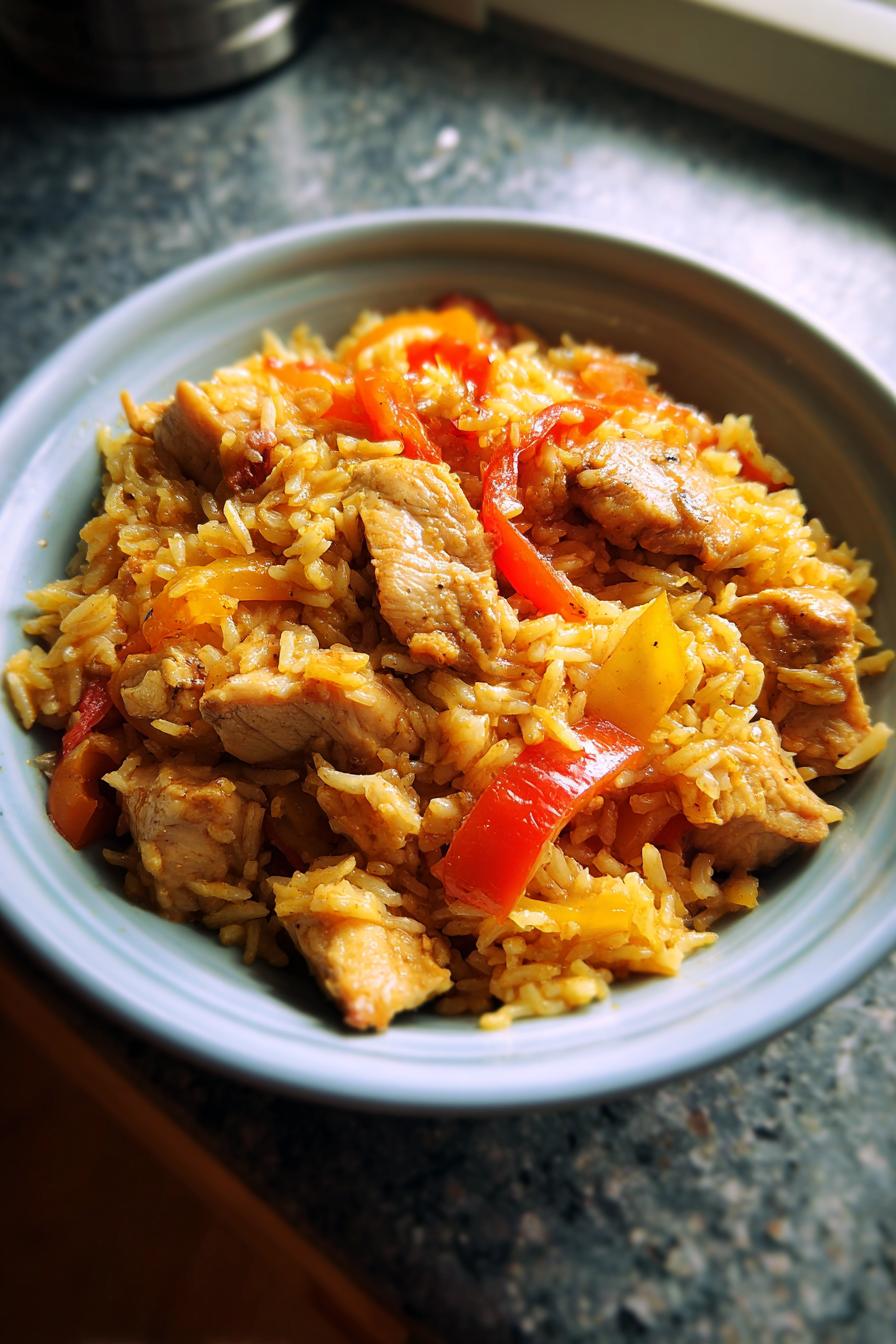Serbisches Reisfleisch mit Paprika & Huhn - detail 2