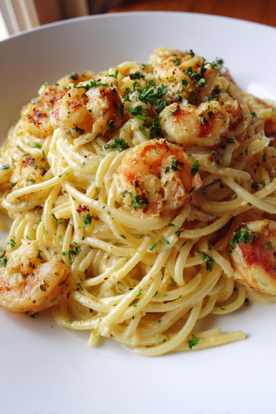 Spaghetti mit Garnelen: 20-Minuten Wahnsinns Rezept