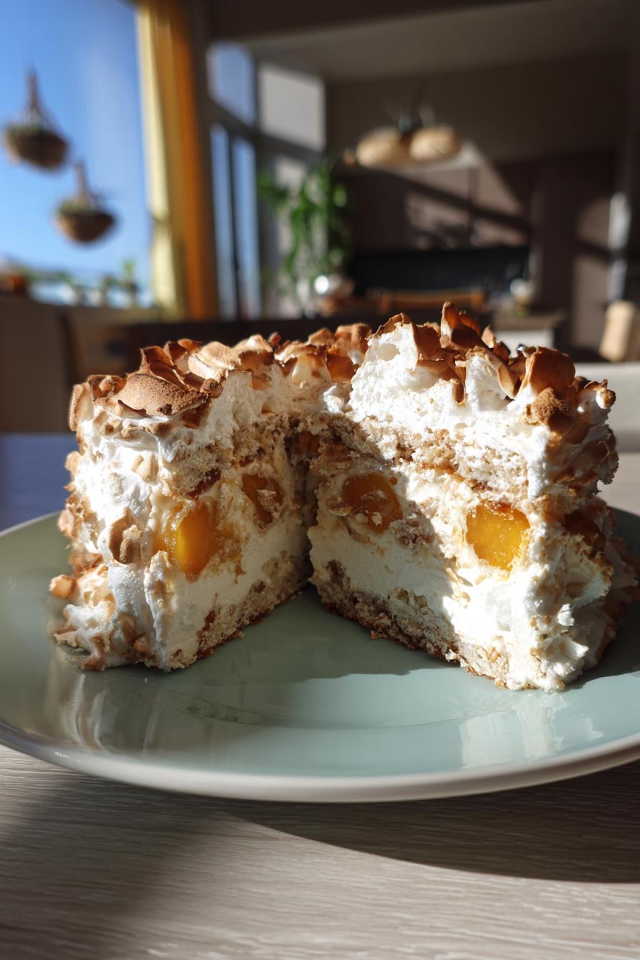 Wachauer Marillenkuchen mit knuspriger Baiserhaube - detail 3