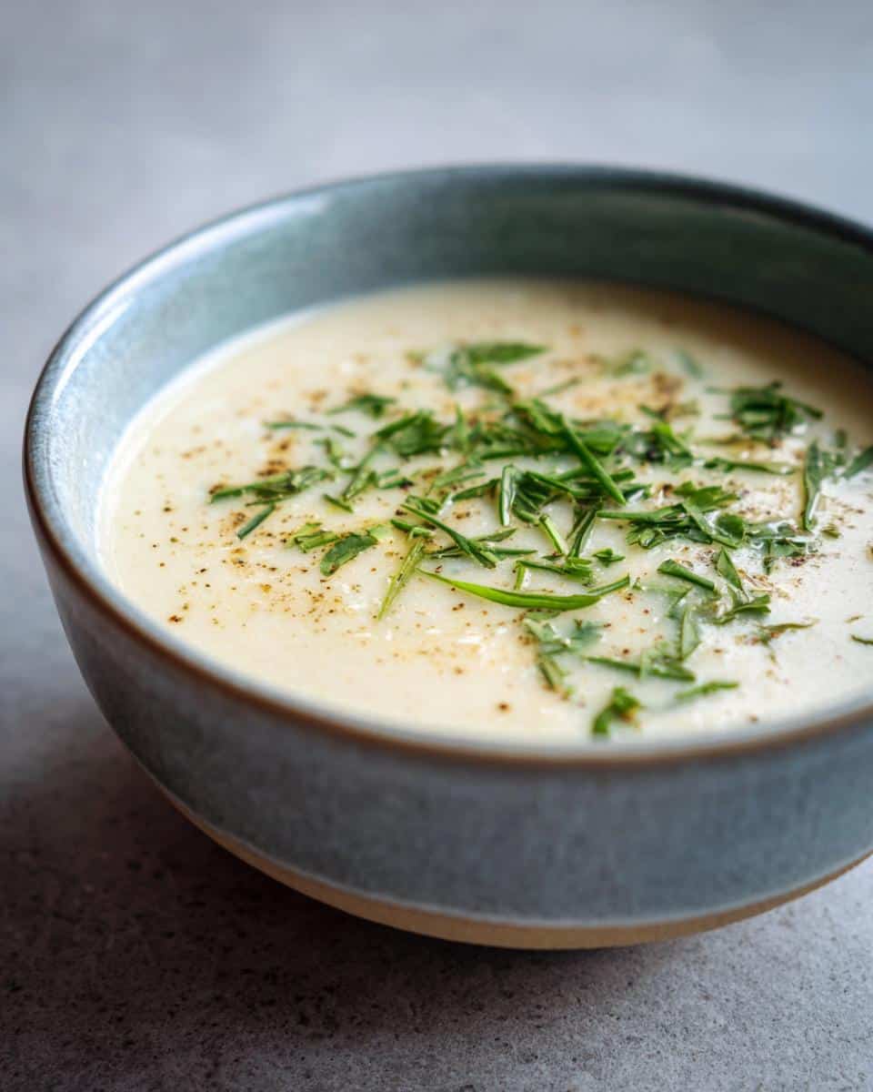 Cremige Blumenkohlsuppe - detail 3