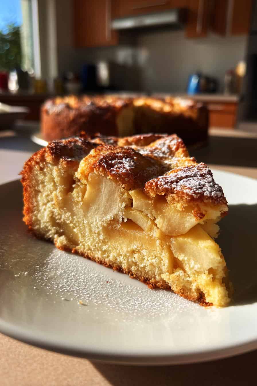 Verdammt Einfacher Französischer Apfelkuchen in 40 Minuten