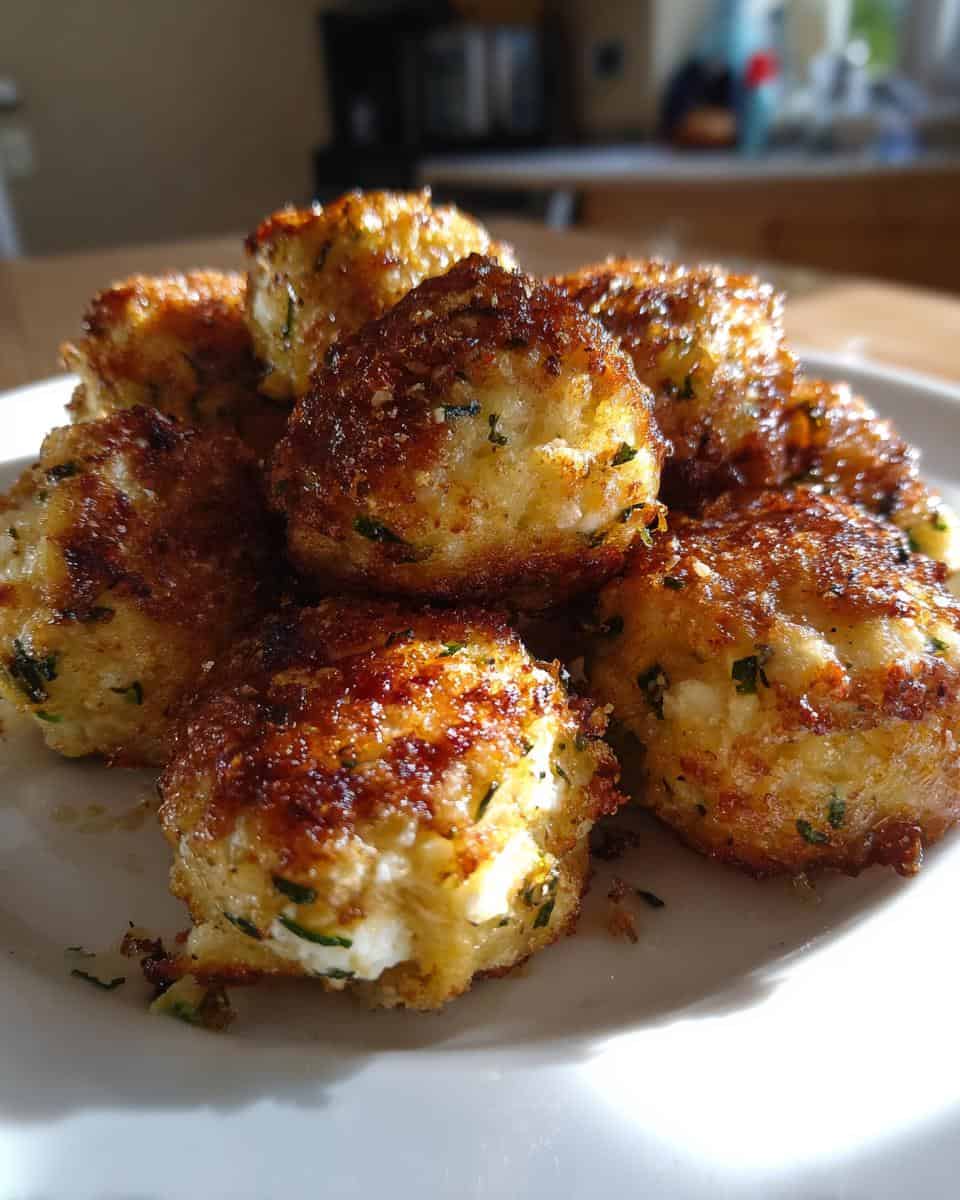 Knusprige Zucchini-Feta-Bällchen - detail 3
