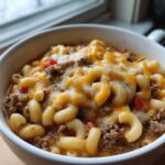 Makkaroni Cheeseburger Suppe