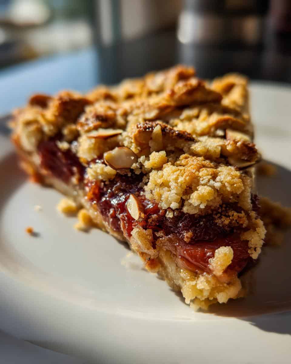 Zimt-Pflaumen-Crumble - detail 1