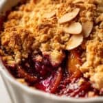 Zimt-Pflaumen-Crumble