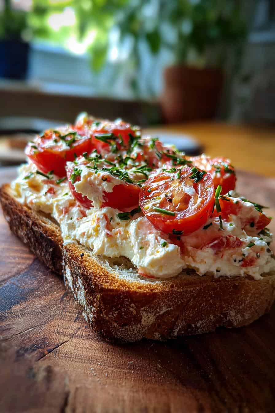Camembert-Tomaten-Aufstrich: 10 Min. Wahnsinn Rezept