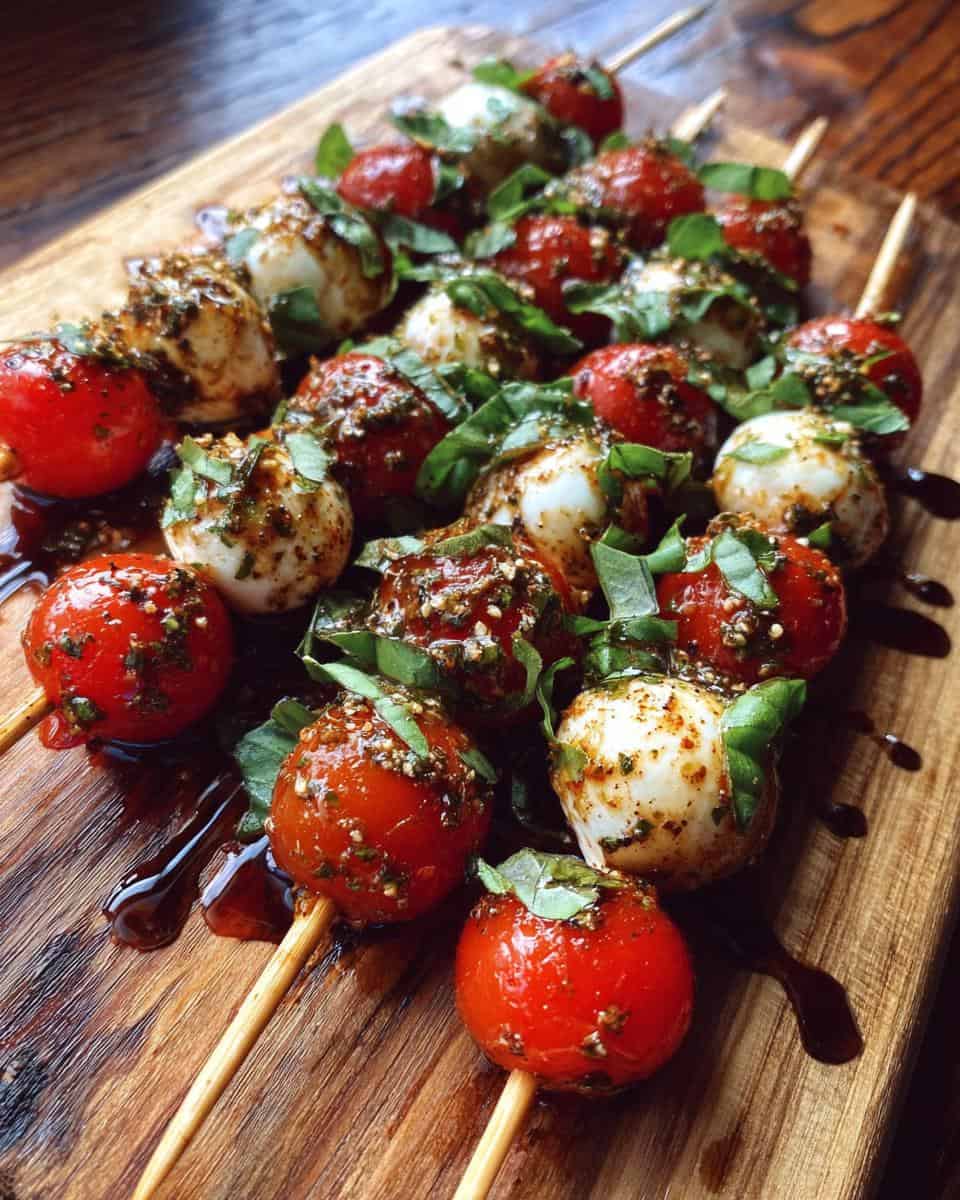 Caprese-Spieße einfach gemacht - detail 2