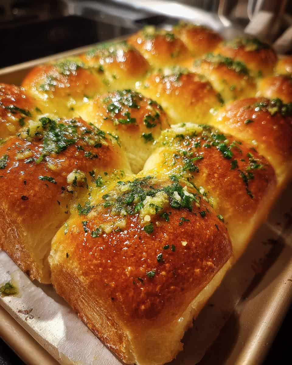 Fluffige Knoblauchbrötchen - detail 1