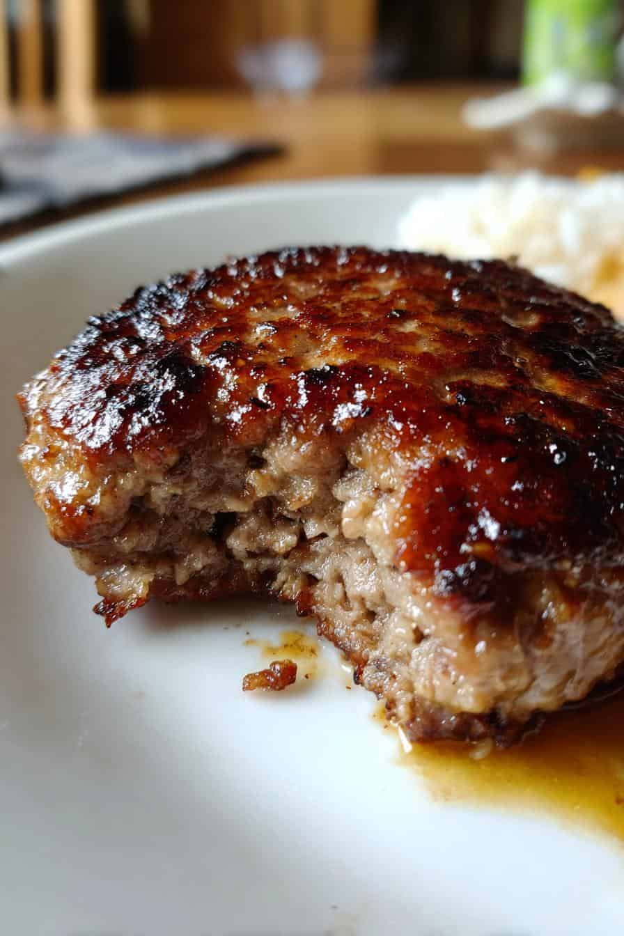 Japanisches Hamburgersteak: 1 Genial Einfaches Rezept