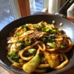 Kimchi-Udon Nudelgericht