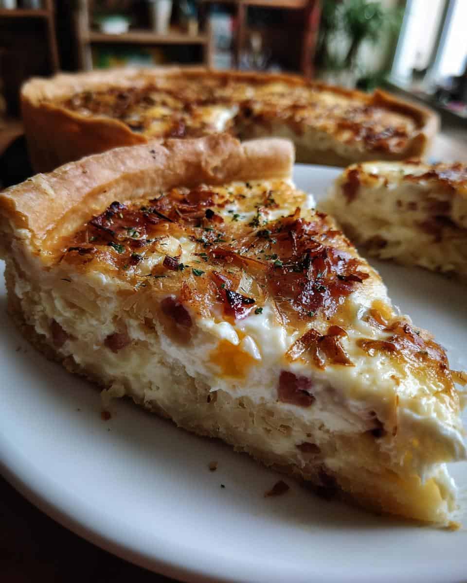 Klassischer Zwiebelkuchen vom Blech - detail 1