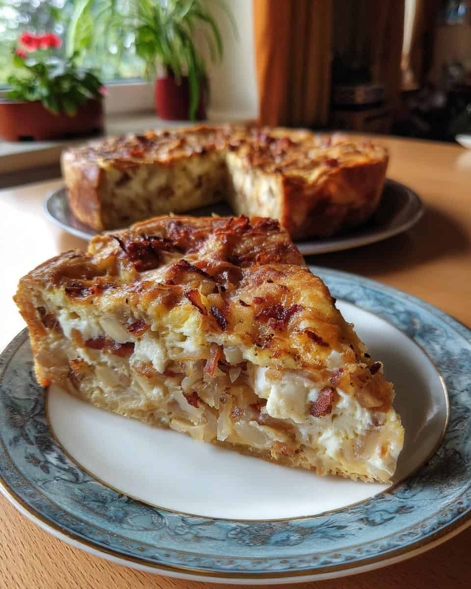 Klassischer Zwiebelkuchen vom Blech - detail 2