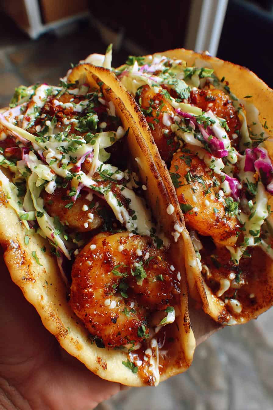 Knusprige Garnelen-Tacos: In 20 Min. köstlich genießen