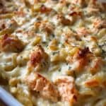 Lachs Nudeln aus dem Ofen