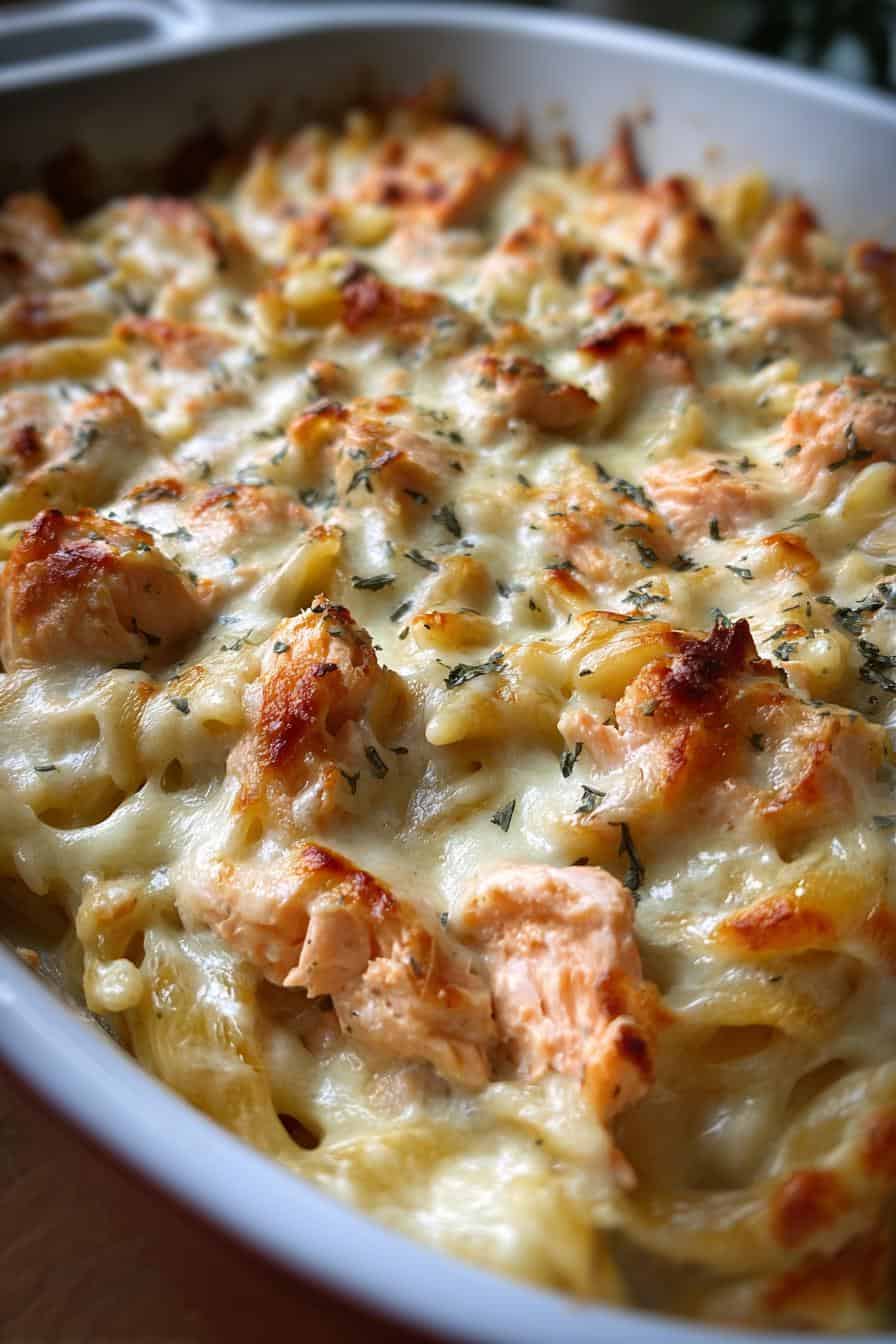 Unglaublich Lecker: Lachs Nudeln aus dem Ofen in 25 Min