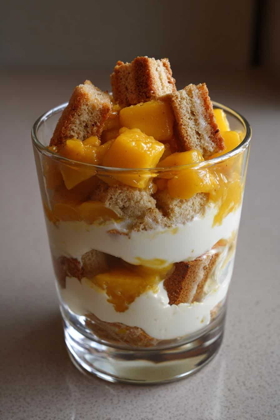 Vergiss schlechte Laune: Mango Tiramisu rettet den Tag