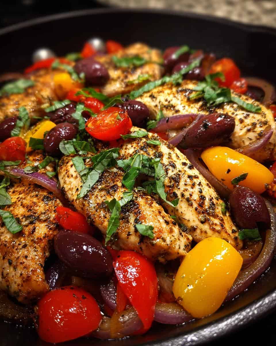 Mediterrane Hähnchen-Pfanne - detail 3