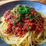 Vegane Spaghetti Bolognese Rezept