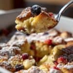Brioche-Auflauf süß und fruchtig