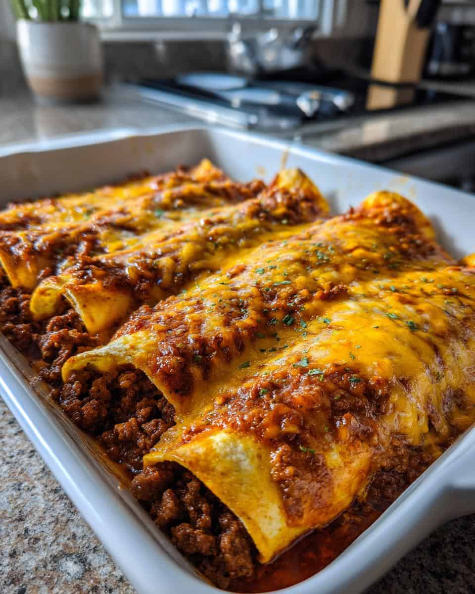 Enchiladas mit Hackfleisch schnell gemacht - detail 2
