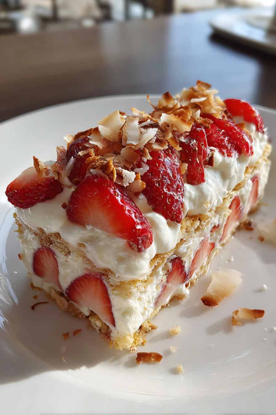 Unglaublich! Erdbeerkuchen im Sushi-Stil in 2 Stunden