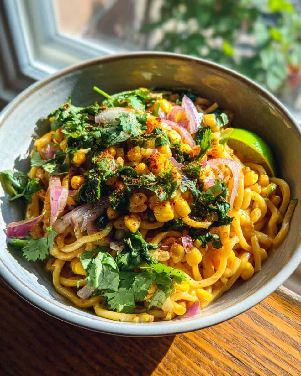 Gesunder Street-Corn Nudelsalat - detail 1