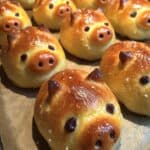 Glücksschweinchen backen als Neujahrs Mitbringsel
