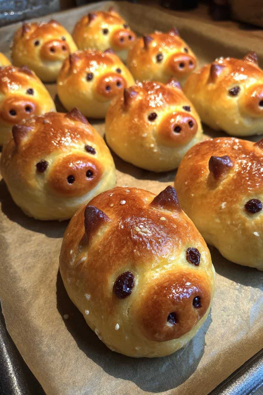 Glücksschweinchen backen: 1 Geniales Rezept für Neujahr