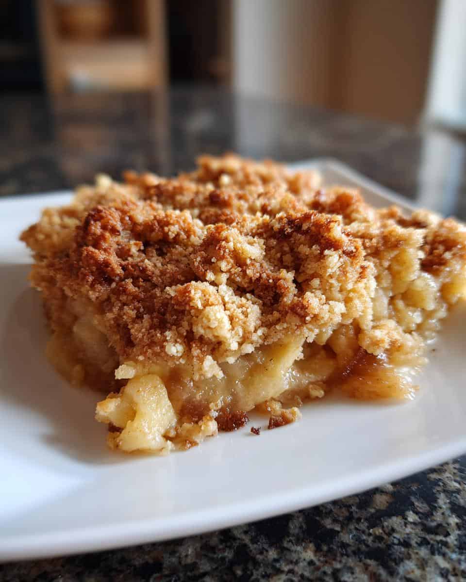 Knuspriger Apfel-Crumble - detail 1