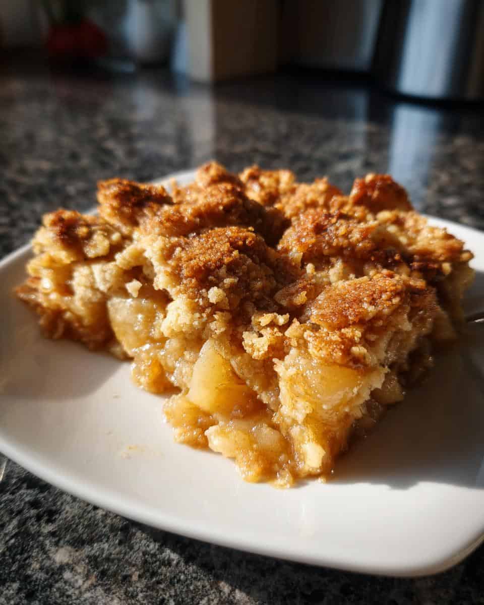 Knuspriger Apfel-Crumble - detail 2