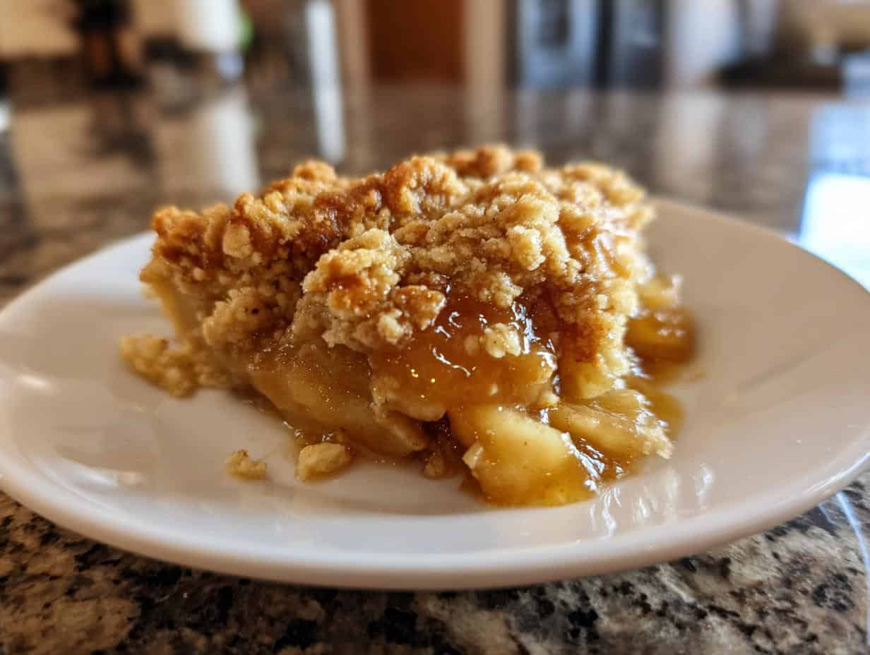 Knuspriger Apfel-Crumble: Grandma’s Irresistible Sin