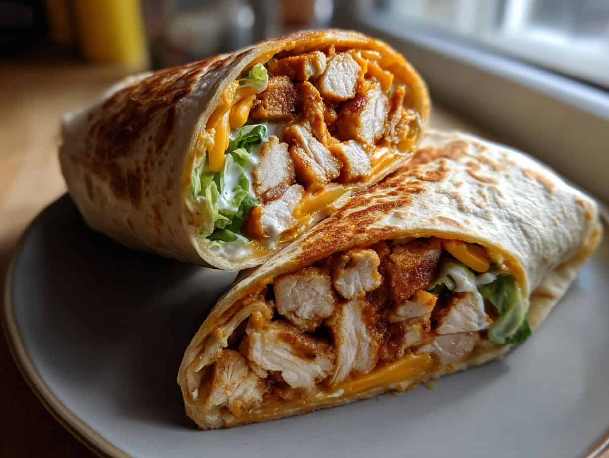 Devour 5-Minute Knuspriger Chicken Ranch Snack Wrap