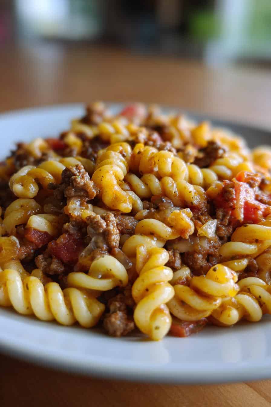 Käseburger-Pasta: Geniales Rezept in nur 30 Minuten