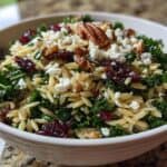 Leckerer Grünkohl Orzo Salat