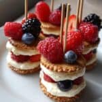 Mini Käsekuchen Spieße