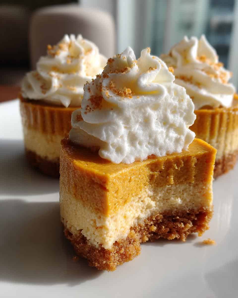 Mini Vegane Kürbis Käsekuchen - detail 1