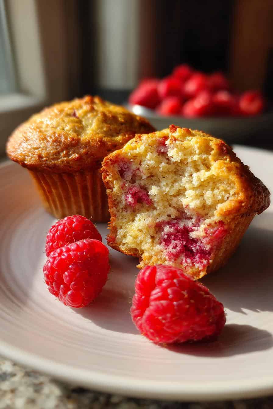 Muffins mit Himbeeren: 20 Minuten Glücklich Backen
