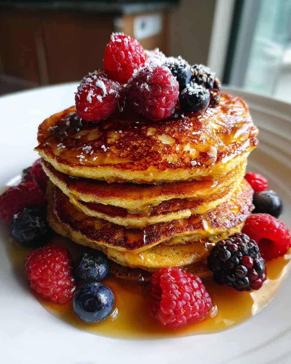 Protein-Pfannkuchen-Schalen - detail 1