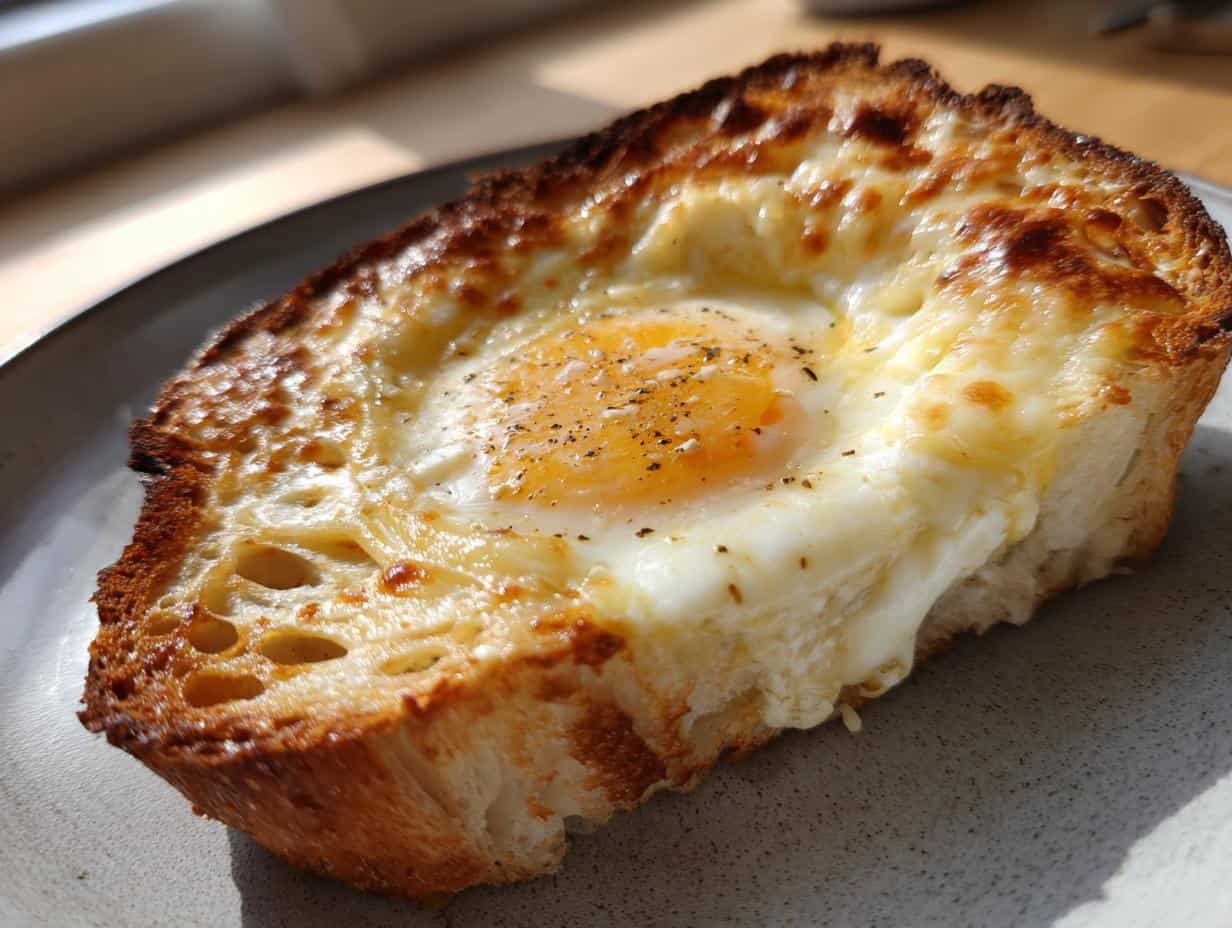 Blitzschneller AirFryer Ei-Toast: 5 Min Glück