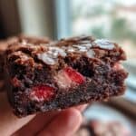 Schoko Erdbeer Brownies Genuss