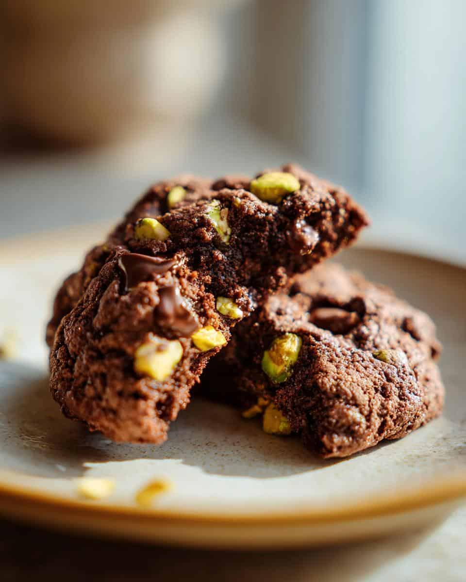 Unwiderstehliche Schoko-Pistazien-Cookies - detail 3