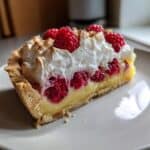 Zitronen Himbeer Baiser Tarte